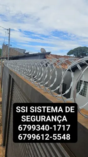 Concertina já Instalada Parcelamos no cartão em até 10x sem juros sem entrada