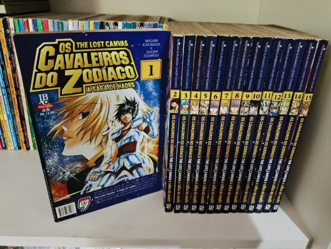 Manga Cavaleiros do Zodíaco (the Lost canvas - saga de Hades)