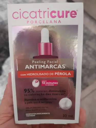 Cicatricure peeling porcelana