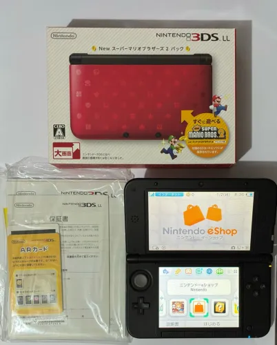 Nintendo 3DS XL new super mario Bros 2 exclusivo japonês 