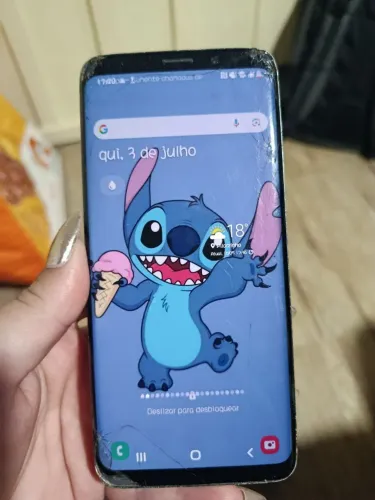 CELULAR PARA USO OU RETIRADA DE PEÇAS - GALAXY S9 - COM NFC