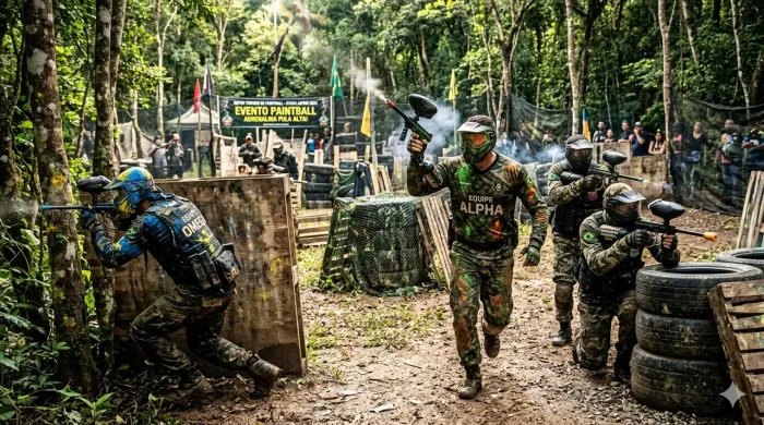 Jogo de paintball (Queimados RJ)