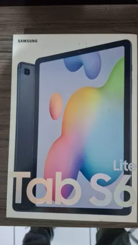 Tablet da Samsung Galaxy Tab S6 Lite com 128 Gb memória e com opção de inserção de chip