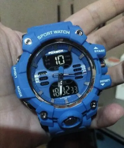 PODER E PRESENÇA: FOXBOX SPORT BLUE (PRONTA ENTREGA)