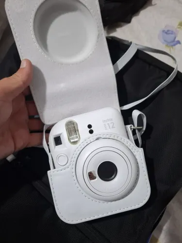 Câmera Instax Mini 12 Branco Marfim