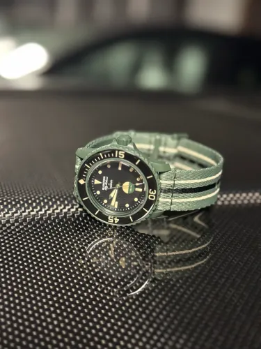 Swatch x Blancpain Scuba Fifty Fathoms Verde