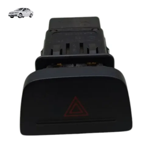 Botão Pisca Alerta Vw Voyage Gol Saveiro G5 Original  Preto