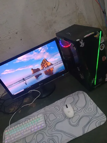 ? PC COMPLETO + MONITOR 24? - PRONTO PRA USO! ?