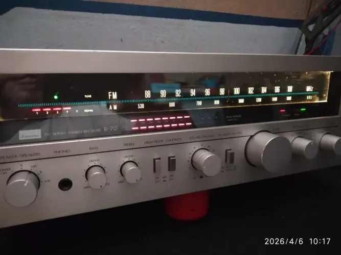 Receiver Vintage Sansui R-70 - Made in Japan - Restaurado e Impecável