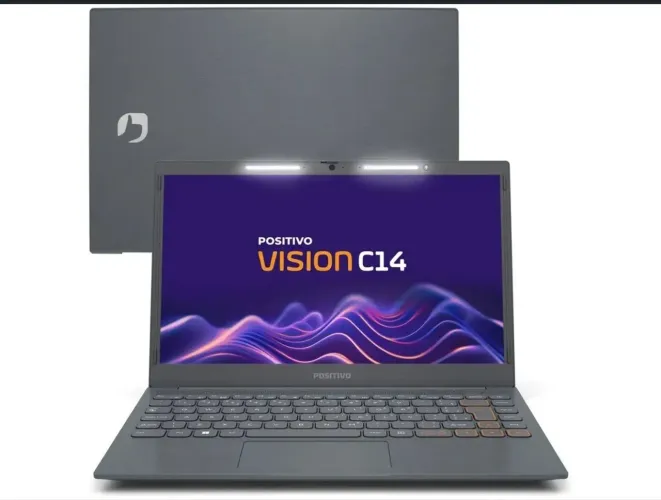 Notebook Positivo Vision C14 4gb RAM 128gb de memória