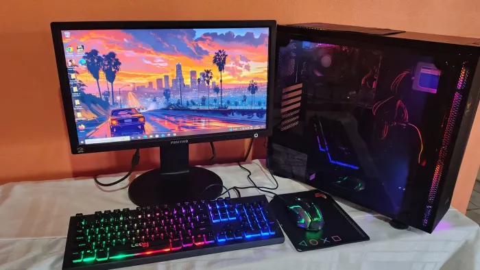 Computador Hp top complet