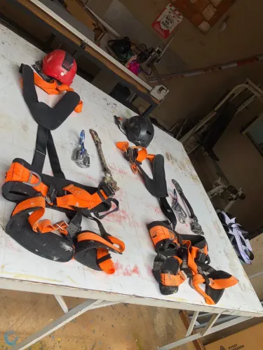 Kit cadeirinha para rapel 