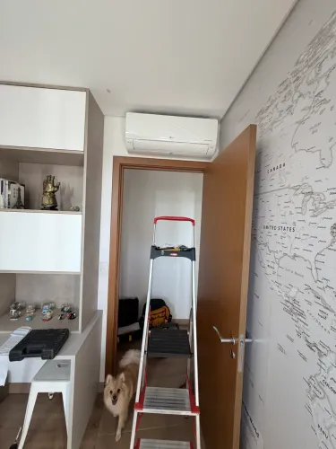 Instalação de ar-condicionado 