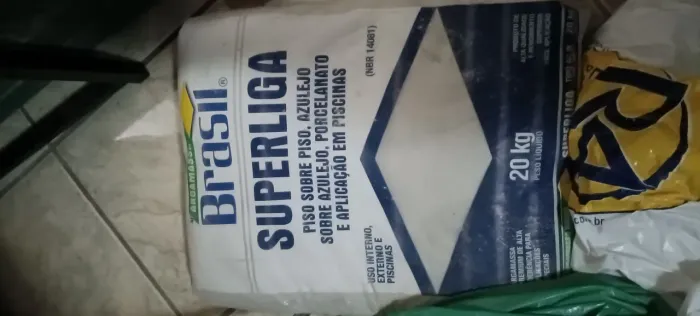 3 sacos de argamassa Brasil super liga AC 3