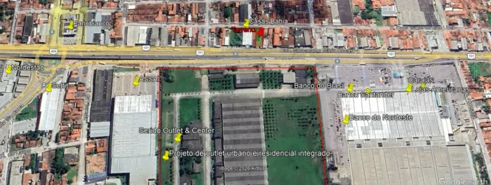 Imóvel comercial com 4 lojas e terreno de 626m² na Av. Tomaz Landim
