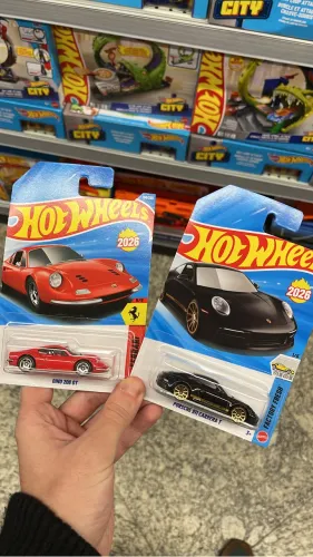 Ferrari e porsche Hot wheels