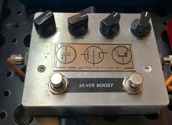 Pedal Silver Boost Guitartech