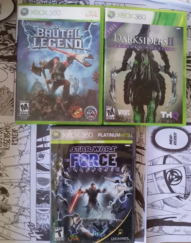 Combo Jogos Originais Xbox 360 (Faço olx pay)