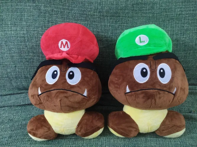 Pelúcia Goomba Chapéu Mario E Luigi