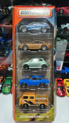 Pack 5 Matchbox Autobahn Express 2024
