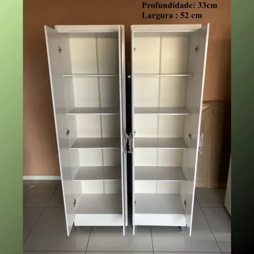 Armário multiuso com prateleiras - entrego hoje 