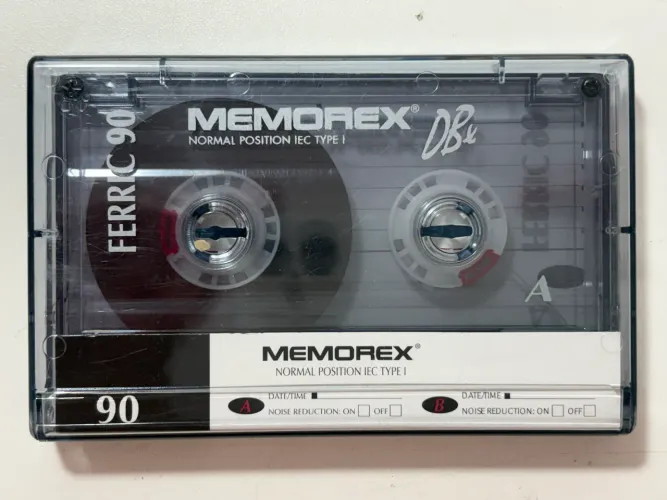 Fita cassete Memorex dBx 90 (USA 1997)