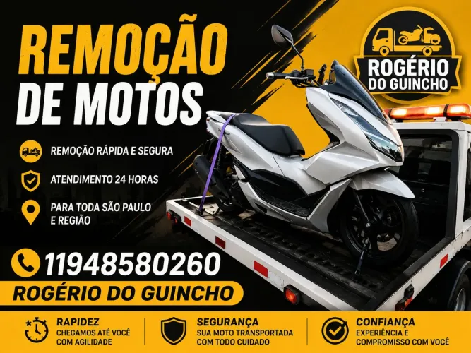 Guincho De Moto Em Carapicuíba E Região 