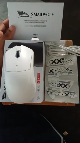 Mouse Gamer Smailwolf RS7 Branco