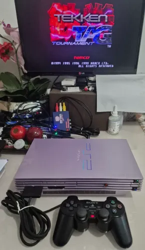 PS2 SAKURA FAT SCPH-39000 (MODELO ESPECIAL - SAKURA)