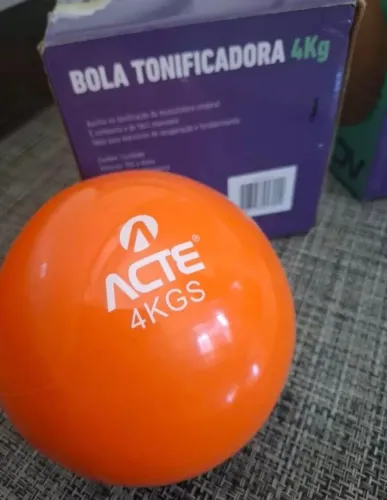 Bola tonificadora Acte 4kg nova