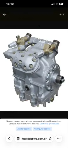 Compressor de ar de ônibus