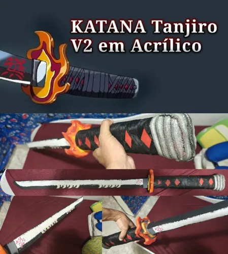 Katana Tanjiro V2 Artesanal 