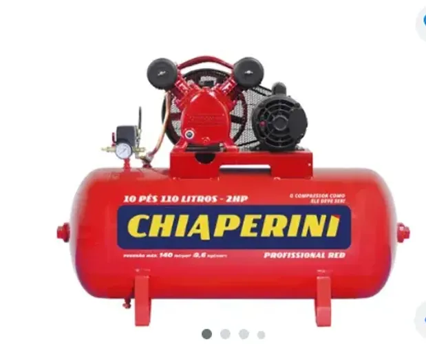 Vende-se COMPRESSOR DE AR 10 PÉS CHIAPERINI 