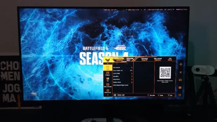 Monitor Gamer ASUS TUF 25 polegadas, Full HD, 200Hz, 0.3ms, Fast IPS