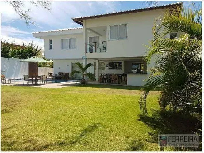 CONDOMINIO BUSCAVILLE - CATU DE ABRANTES - 5 SUITES - PISCINA - CAMPO DE FUTEBOL