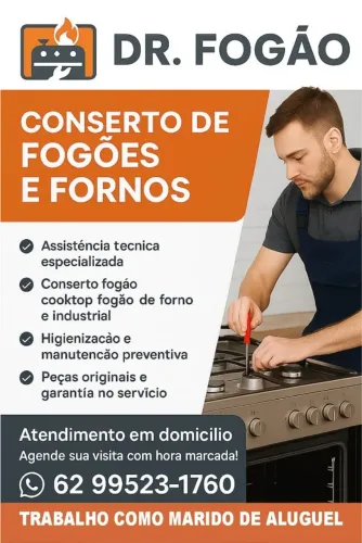 CONSERTO DE FOGÃO EM ANÁPOLIS GO