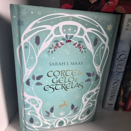2 volumes Corte de Espinhos e Rosas edição de luxo Corte de Chamas Prateadas e Corte de Ge