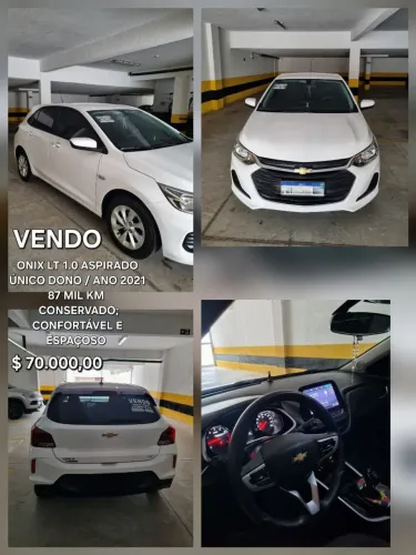 Chevrolet Onix Hatch LT 1.0 12V Flex Mec. 4P 2022
