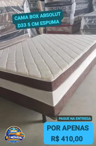 Cama box casal Absolut D 33 