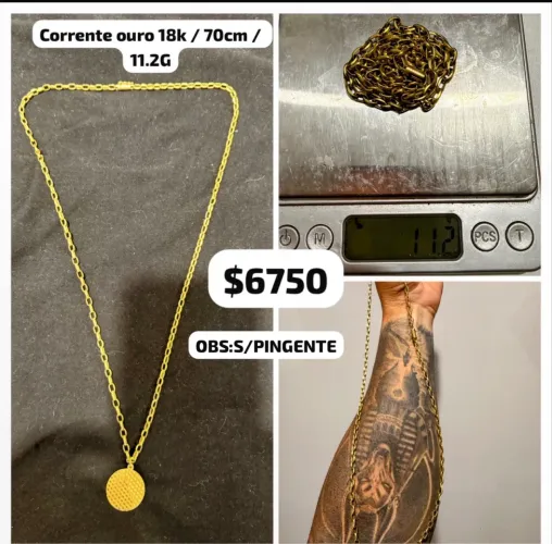 Corrente de ouro 