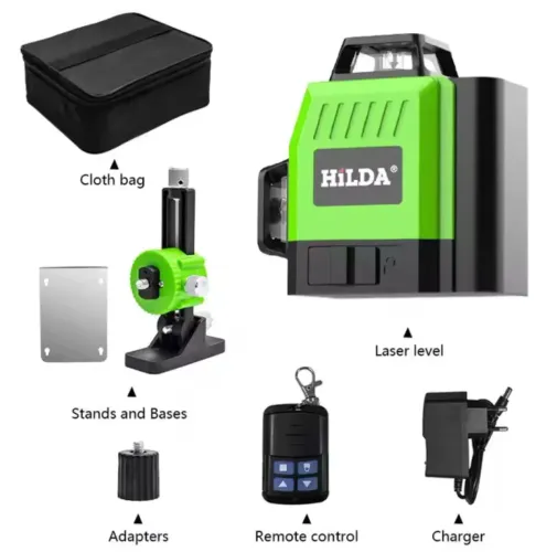Nível a laser 12 linhas Hilda