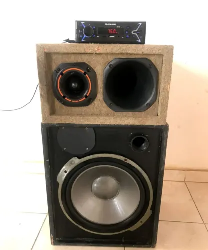 Som automotivo ou Para usar em casa 