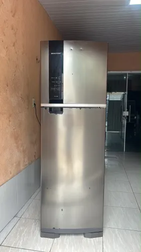 Geladeira Brastemp inox