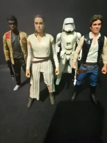 Star Wars Action figures lote com 4 bonecos