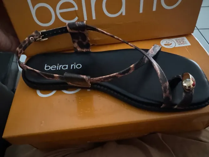 Rasteira beira rio nunca usada 