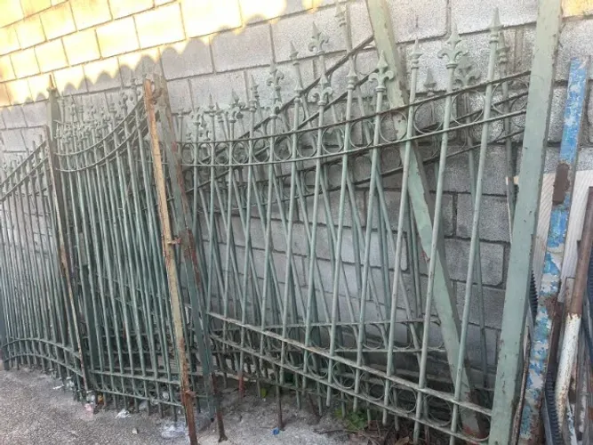 Grades e portão
