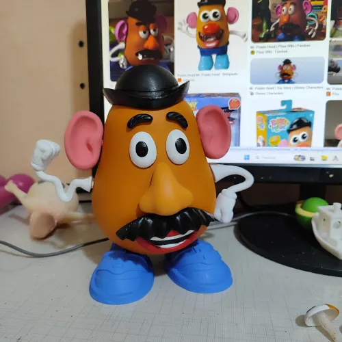Cabeça de batata tou story 3d