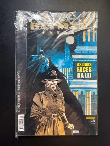 Hq Batman extra n8 as duas faces da lei Panini