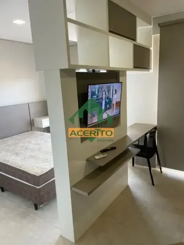 Apartamento com 1 dormitório para alugar, 33 m² por R$ 3.000,00/mês - Edifício UpTown - Ar