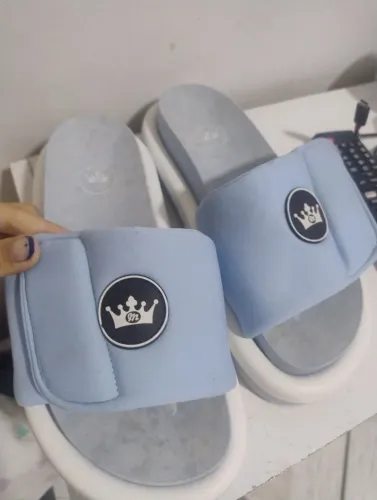 Sapato Maryland cor neoprime azul bebe/branco